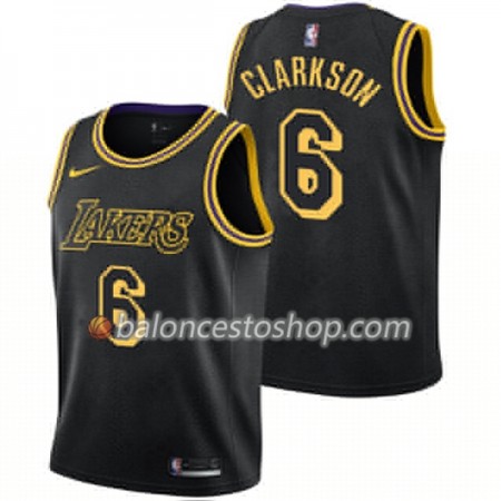 Camiseta Hombre NBA Los Angeles Lakers Jordan Clarkson 6 Nike City Edition Swingman